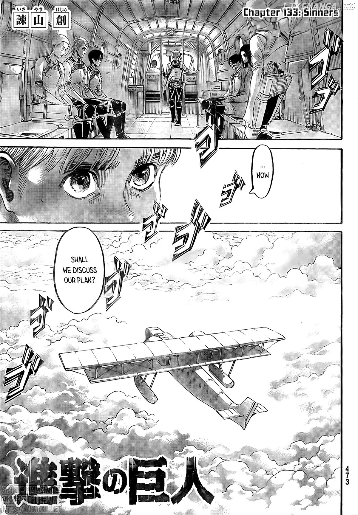 Attack on Titan, Chapter 133 image 03